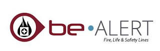 BE· ALERT FIRE, LIFE & SAFETY LINES logo