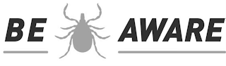 BE AWARE logo