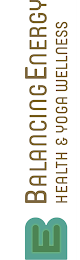 BE BALANCINGENERGY HEALTH & YOGA WELLNESS logo