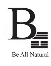 BE BE ALL NATURAL logo