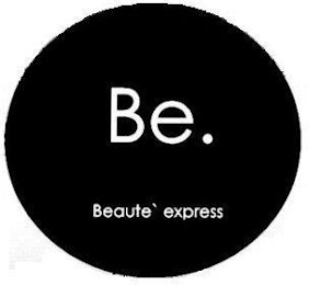 BE. BEAUTE EXPRESS logo