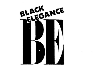 BE BLACK ELEGANCE logo