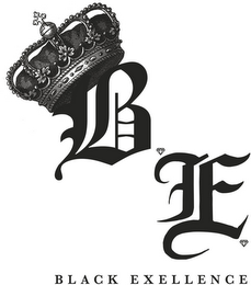 B.E. BLACK EXCELLENCE logo