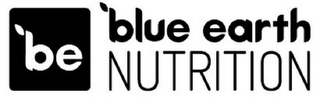 BE BLUE EARTH NUTRITION logo