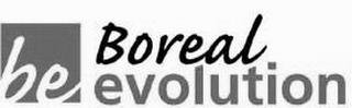 BE BOREAL EVOLUTION logo