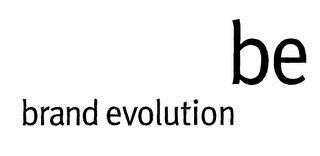 BE BRAND EVOLUTION logo