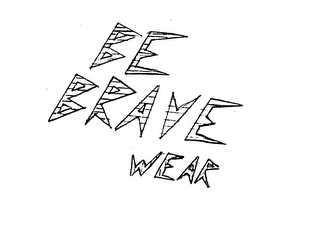 BE BRAVE WEAR logo