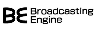 BE BROADCASTING ENGINE logo
