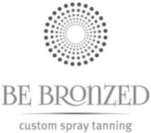 BE BRONZED CUSTOM SPRAY TANNING logo