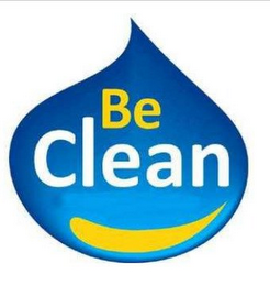 BE CLEAN logo