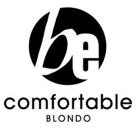 BE COMFORTABLE BLONDO logo
