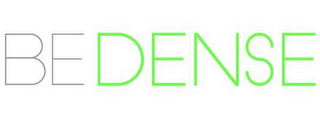 BE DENSE logo