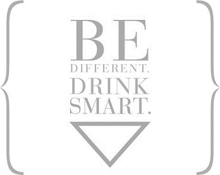 BE DIFFERENT. DRINK SMART. logo