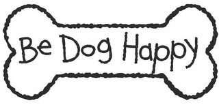 BE DOG HAPPY logo