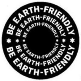 BE EARTH-FRIENDLY logo