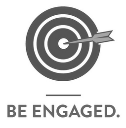 BE ENGAGED. logo