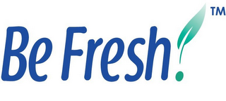 BE FRESH! logo
