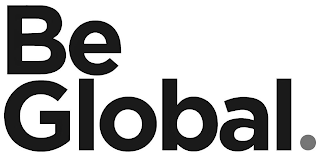 BE GLOBAL. logo