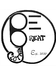BE GREAT CLOTHING EST. 2020 logo