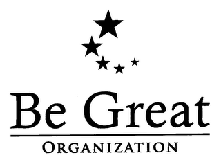 BE GREAT ORGANIZATION logo