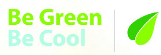 BE GREEN BE COOL logo