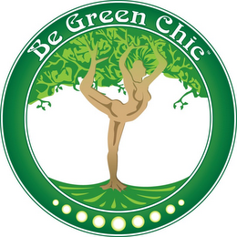 BE GREEN CHIC logo
