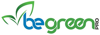 BE GREEN PRO logo