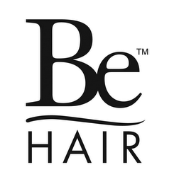 BE HAIR logo