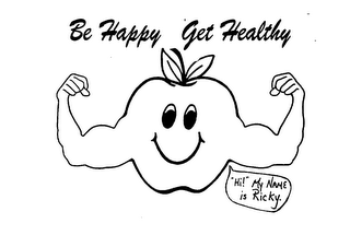 BE HAPPY GET HEALTHY logo