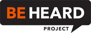 BE HEARD PROJECT logo