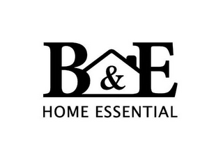 B&E HOME ESSENTIAL logo
