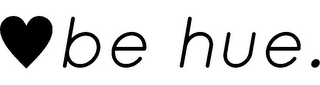 BE HUE. logo
