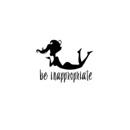 BE INAPPROPRIATE logo