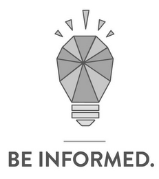 BE INFORMED. logo