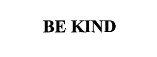 BE KIND logo