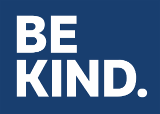 BE KIND. logo