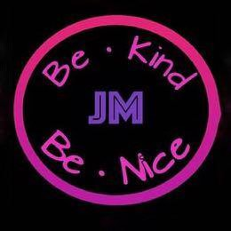 BE · KIND BE · NICE JM logo
