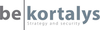 BE KORTALYS STRATEGY AND SECURITY logo
