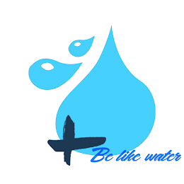+ BE LIKE WATER logo
