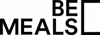 BE MEALS logo