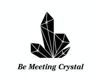 BE MEETING CRYSTAL logo