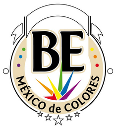 BE MEXICO DE COLORES logo