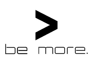 BE MORE. logo