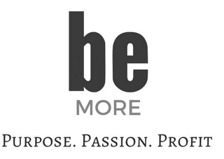 BE MORE PURPOSE. PASSION. PROFIT logo