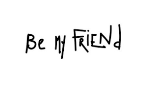 BE MY FRIEND logo