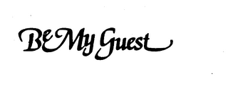 BE MY GUEST logo