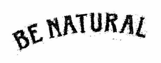 BE NATURAL logo