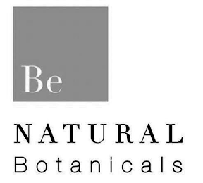 BE NATURAL BOTANICALS logo