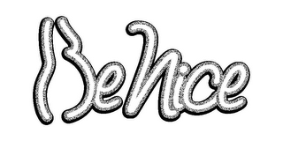 BE NICE logo