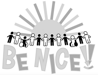 BE NICE !! logo